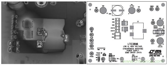 高電壓、高效率正至負轉(zhuǎn)換器