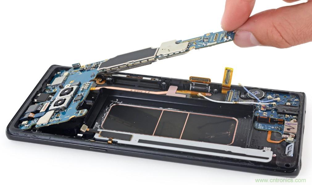 三星Note 8拆解，模塊化+分離式設計成趨勢？