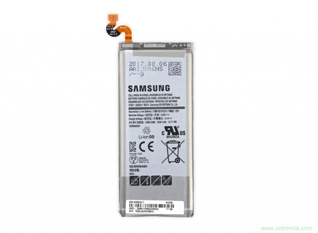 三星Note 8拆解，模塊化+分離式設計成趨勢？