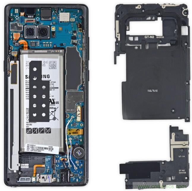 三星Note 8拆解，模塊化+分離式設計成趨勢？