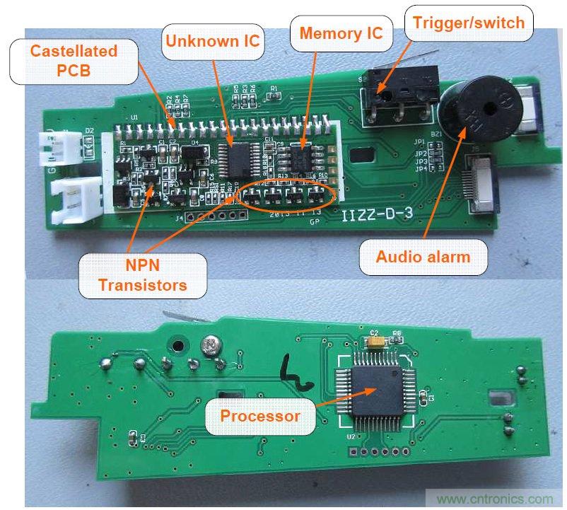 拆解45美元的藍(lán)牙無(wú)線條碼掃描槍，發(fā)現(xiàn)里面鏡中有鏡