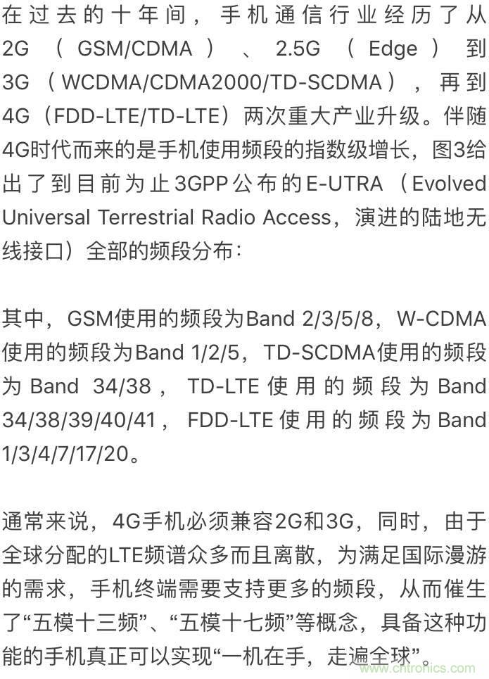 關(guān)于手機射頻芯片知識，你還不知道的事！