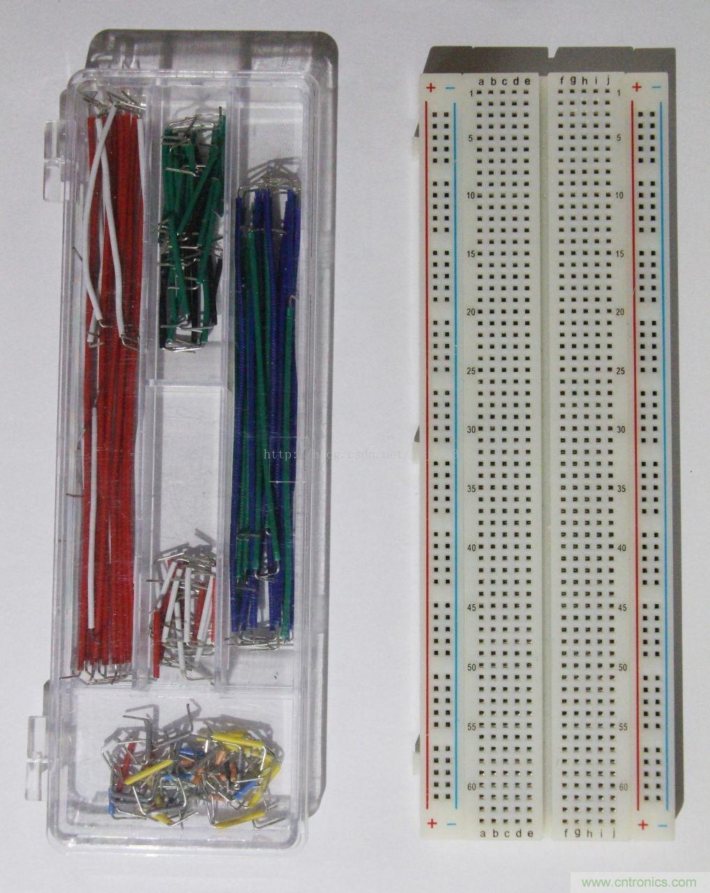 經(jīng)驗分享:巧用面包板搭建實驗電路