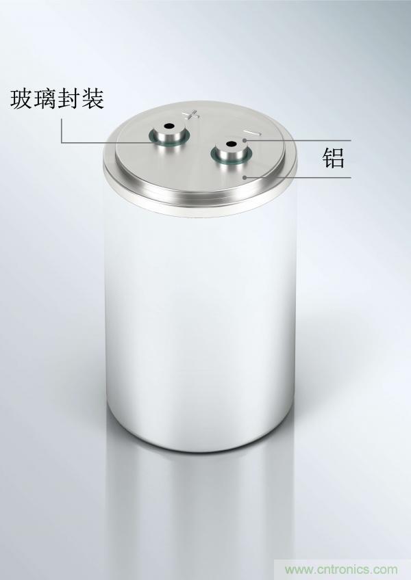 世界首創(chuàng)玻璃鋁密封端子，可大幅提升電容性能