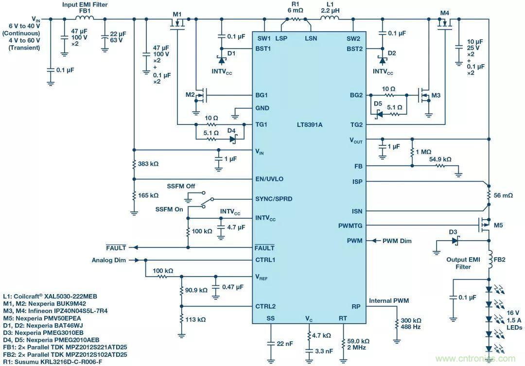 一顆芯驅(qū)動(dòng)整個(gè)車前燈組，這個(gè)控制器是怎么做到滴？