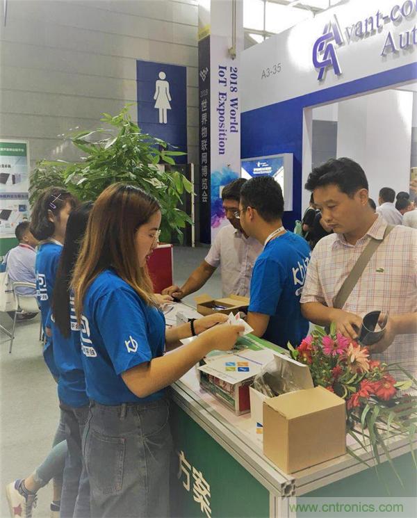 2018物博會：物聯(lián)網(wǎng)技術(shù)開發(fā)需求量大，我愛方案網(wǎng)應(yīng)接不暇！