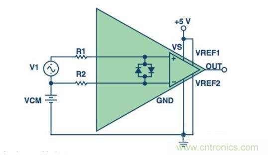 常見保護(hù)電路如何影響電流檢測(cè)放大器的精度