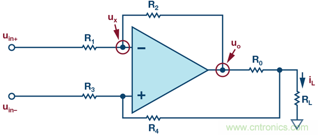 高精度、快速建立的大電流源