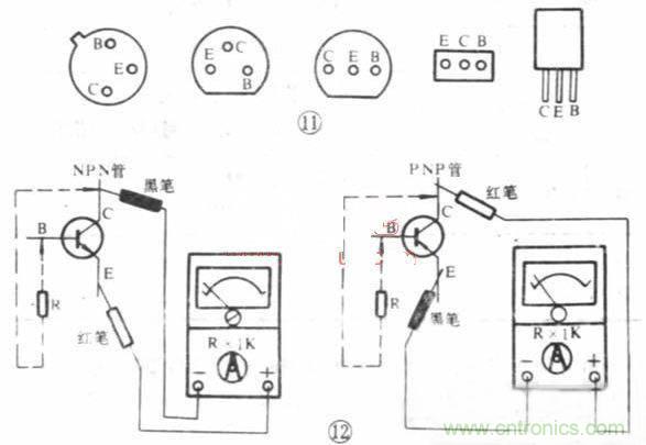 詳解三極管和場效應管測量方式 詳解三極管和場效應管測量方式