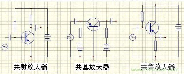 什么是共集、共基、共射放大器？如何分辨3類放大器