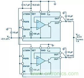 超低輸出噪聲和超高PSRR，這款負(fù)LDO穩(wěn)壓器了解一下？