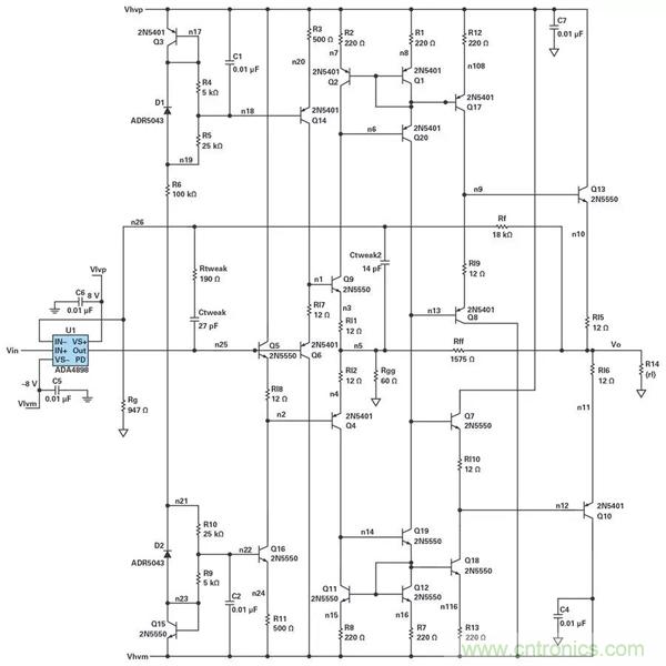 低壓變高壓，運(yùn)算放大器自舉實(shí)現(xiàn)更優(yōu)性能！