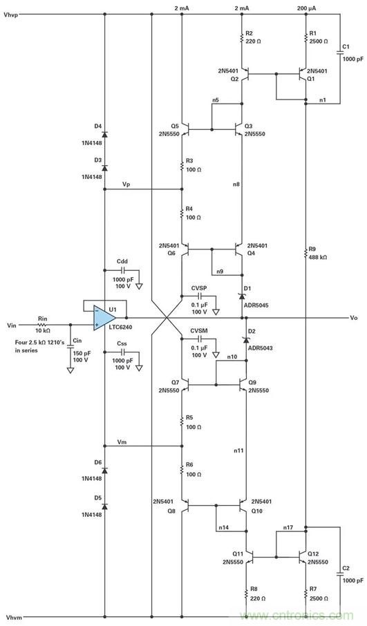 低壓變高壓，運(yùn)算放大器自舉實(shí)現(xiàn)更優(yōu)性能！