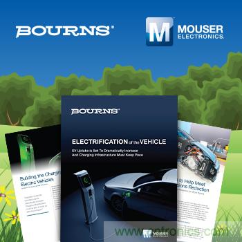 貿(mào)澤攜手Bourns推出電子書(shū),解讀電動(dòng)汽車充電設(shè)施相關(guān)知識(shí)