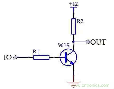 三極管在單片機中的應(yīng)用圖解 三極管在單片機中的應(yīng)用圖解