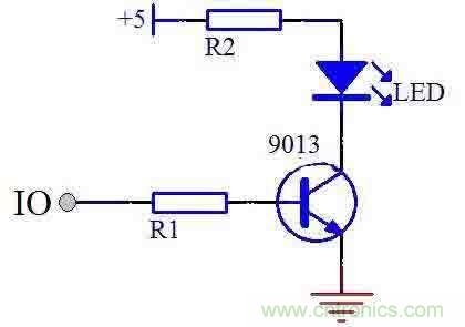 三極管在單片機中的應(yīng)用圖解 三極管在單片機中的應(yīng)用圖解