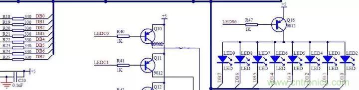 三極管在單片機中的應(yīng)用圖解 三極管在單片機中的應(yīng)用圖解