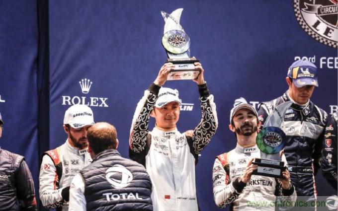 十年相伴，貿(mào)澤電子力挺董荷斌征戰(zhàn)2020，祝賀再登WEC獎(jiǎng)臺(tái)