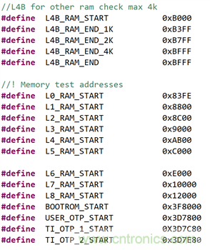 一種C2000系列芯片的RAM在線(xiàn)診斷實(shí)現(xiàn)方法