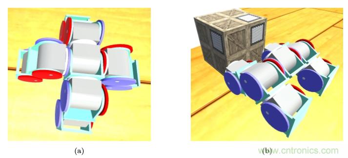 模塊化機(jī)器人SMORES－EP是如何并行自組裝的？