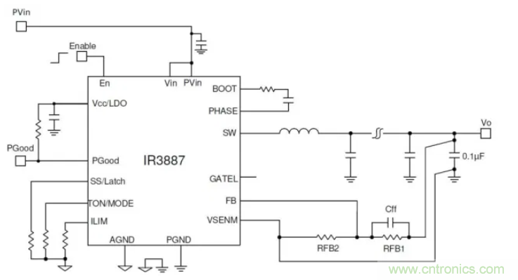基于負載恒定電壓點穩(wěn)壓器OptiMOS TM IPOL設(shè)計 基于負載恒定電壓點穩(wěn)壓器OptiMOS TM IPOL設(shè)計