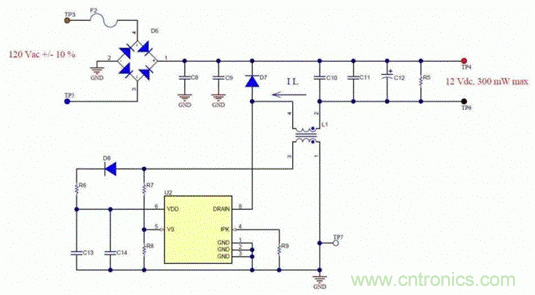 倒置降壓器怎樣解決交流電源非隔離反激器的拓撲選擇？