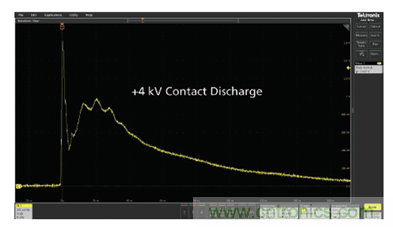 如何使用示波器檢驗(yàn)ESD仿真器？