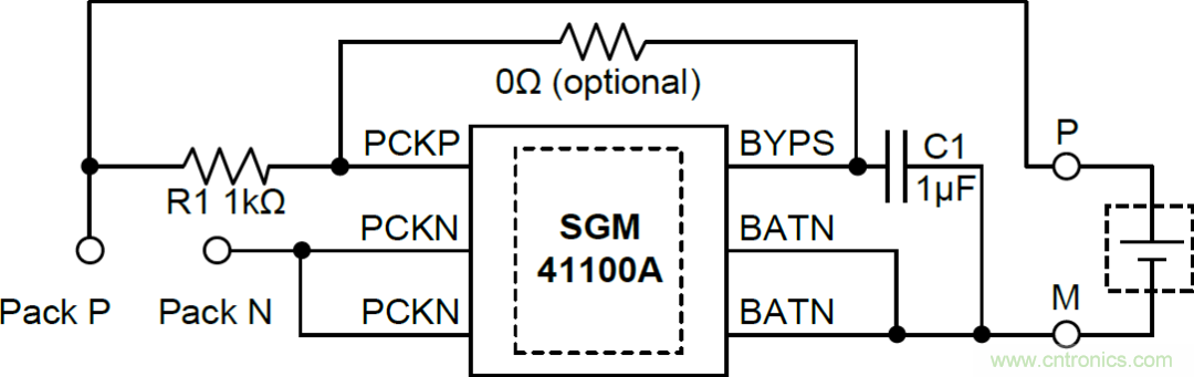 小封裝、微功耗小微電池保護器SGM41100A