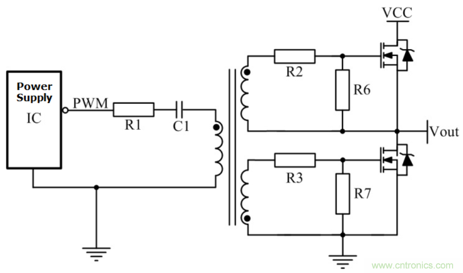 經(jīng)典MOSFET柵極驅(qū)動電路 經(jīng)典MOSFET柵極驅(qū)動電路