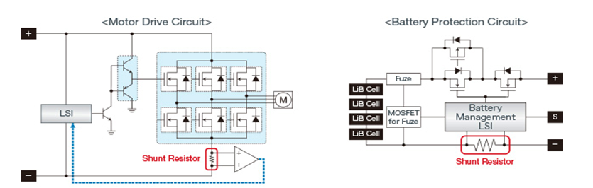 大功率、低阻值檢流電阻器的基礎與應用