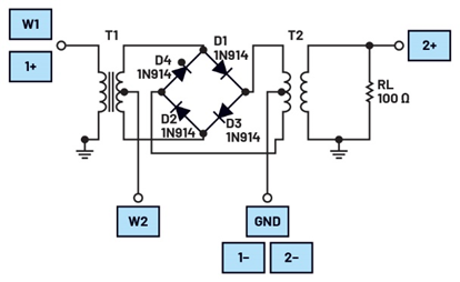 學(xué)子專區(qū)—ADALM2000實驗指南:二極管環(huán)形調(diào)制器的設(shè)計 學(xué)子專區(qū)—ADALM2000實驗指南:二極管環(huán)形調(diào)制器的設(shè)計