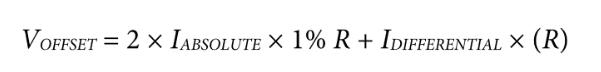 計算集成斬波放大器的ADC失調(diào)誤差和輸入阻抗 計算集成斬波放大器的ADC失調(diào)誤差和輸入阻抗