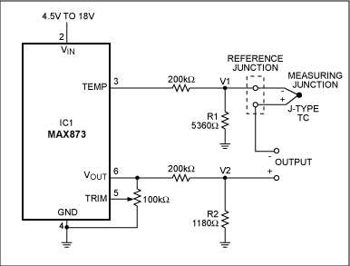 如何利用電壓基準補償熱電偶冷端？