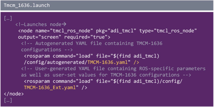 使用ROS1驅(qū)動程序來操控ADI Trinamic電機控制器 使用ROS1驅(qū)動程序來操控ADI Trinamic電機控制器