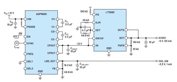 交錯式反相電荷泵如何破解EMI/紋波雙難題？