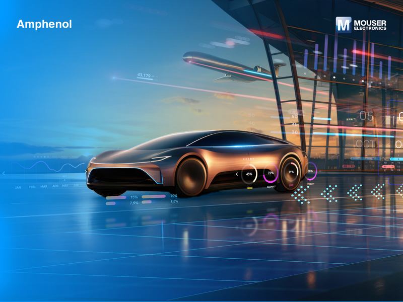 貿澤電子與Amphenol聯(lián)合推出全新電子書探索連接技術在電動汽車和電動垂直起降飛行器中的作用