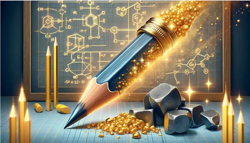 按特定順序堆疊5層石墨烯，鉛筆芯巧變電子“黃金”