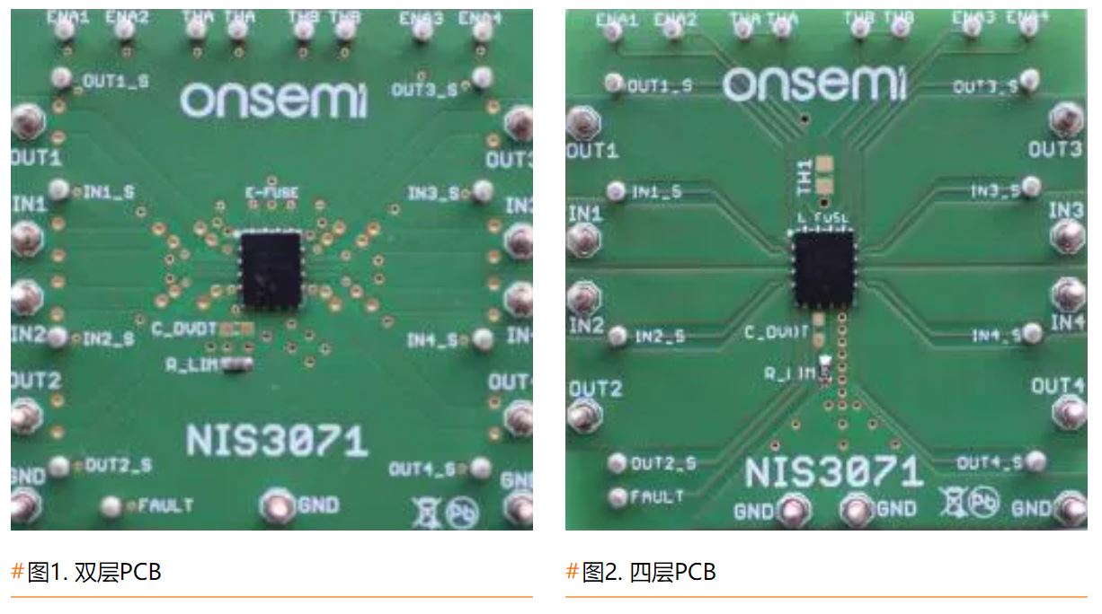 基于熱性能的NIS(V)3071 PCB設計考慮因素