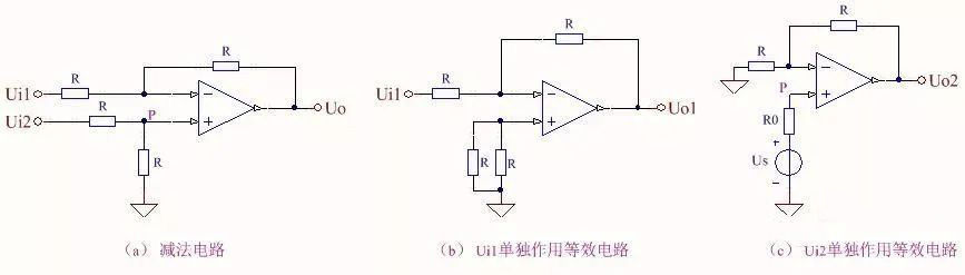 運(yùn)放的信號(hào)疊加電路與求差電路 運(yùn)放的信號(hào)疊加電路與求差電路